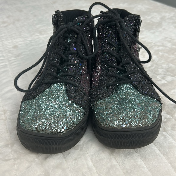 Girls Nina size 3 glitter boots - Picture 3 of 7